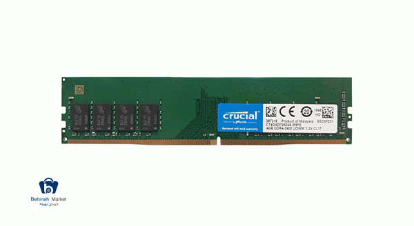 مشخصات ،قیمت و خرید رم کروشیال 4 گیگ DDR4 2400