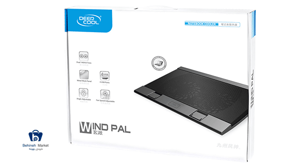 پایه خنک کننده لپ تاپ دیپ کول مدل Wind Pal Mini