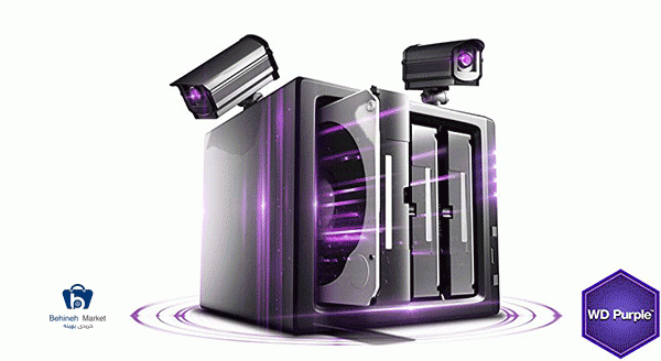مشخصات ، قیمت و خرید هارد اینترنال وسترن دیجیتال 12TB Purple