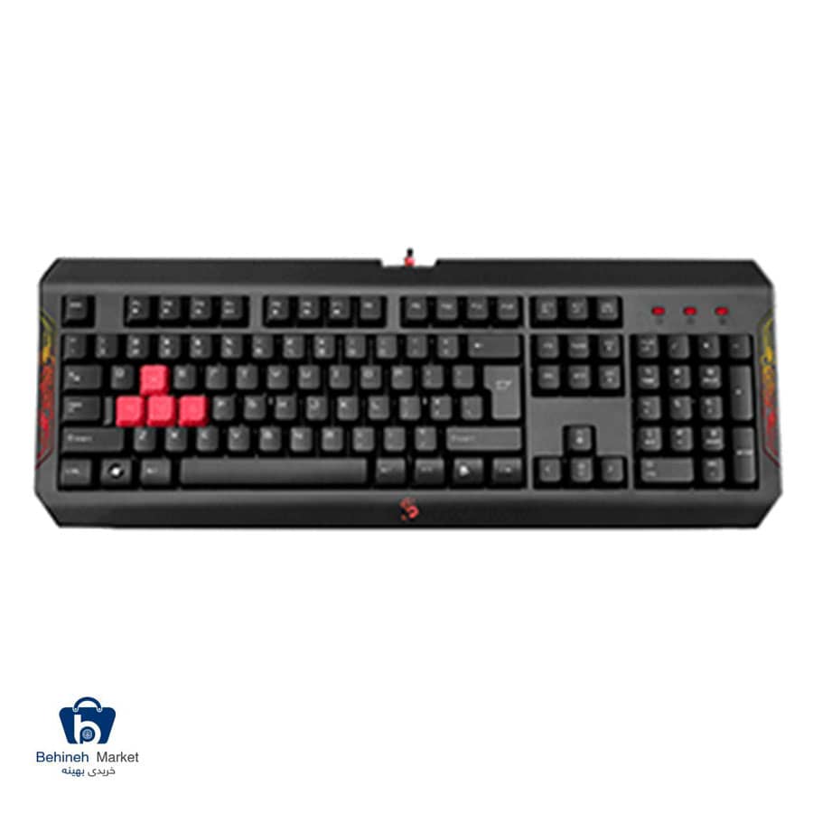 کیبورد باسیم ای فورتک مدل Bloody Q100
