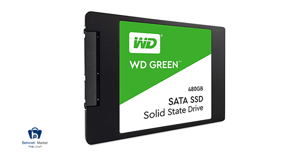 حافظه اس اس دی وسترن دیجیتال مدل GREEN ظرفیت 480 گیگابایت