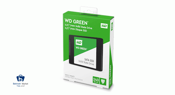 مشخصات ، قیمت و خرید هارد SSD وسترن دیجیتال مدل GREEN ظرفیت 480 گیگابایت
