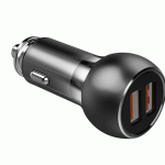 مشخصات ، قیمت و خرید شارژر فندکی کاربن مدل C503Q همراه با کابل Type-C
