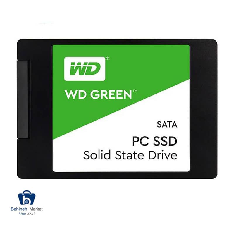 مشخصات،قیمت و خرید هارد SSD وسترن دیجیتال مدل GREEN ظرفیت 480 گیگابایت