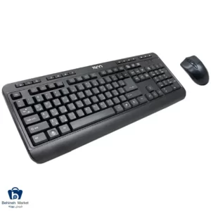 باندل کیبورد و موس سیمی TKM8052