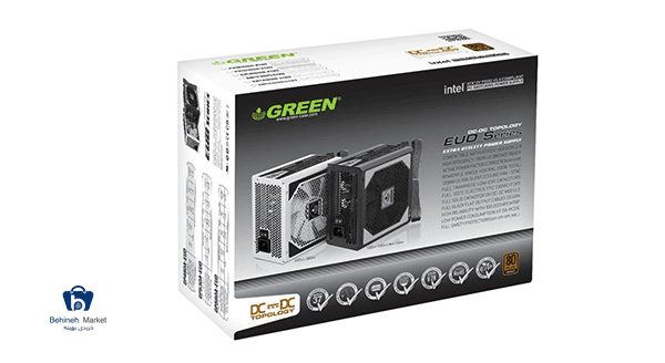 مشخصات ، قیمت و خرید پاور کامپیوتر گرین مدل GP430A-EUD