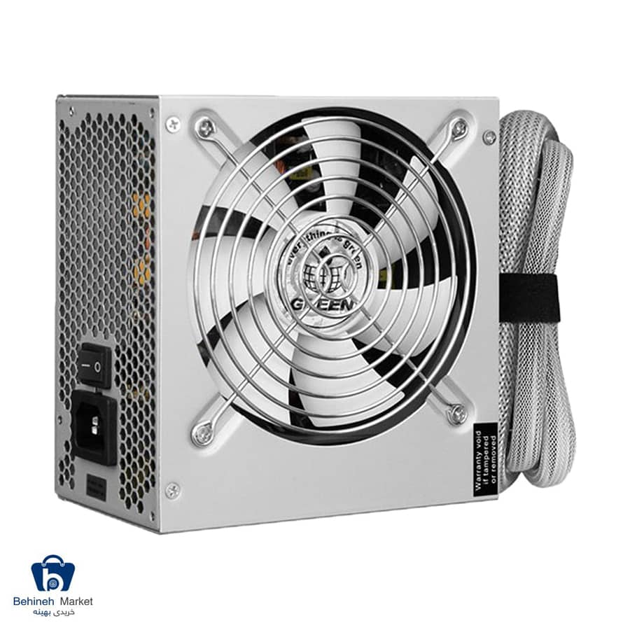منبع تغذیه کامپیوتر گرین مدل GP480A-EUD