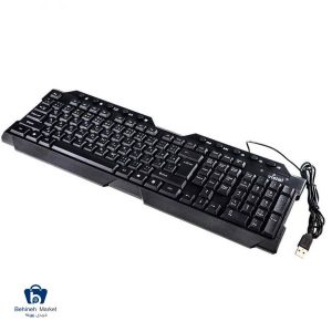 کیبورد ویستل مدل K1004 با حروف فارسی