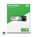 مشخصات، قیمت و خرید حافظه SSD وسترن دیجیتال مدل GREEN M2 ظرفیت 240 گیگابایت