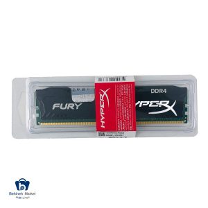 مشخصات، قیمت و خرید رم دسکتاپ DDR4 تک کاناله 2400 مگاهرتز CL15 کینگستون مدل HyperX Fury ظرفیت 16 گیگابایت