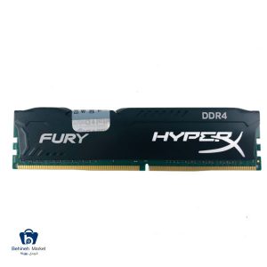 مشخصات، قیمت و خرید رم دسکتاپ DDR4 تک کاناله 2400 مگاهرتز CL15 کینگستون مدل HyperX Fury ظرفیت 16 گیگابایت