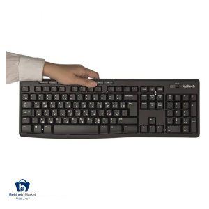 کیبورد بی‌سیم لاجیتک مدل K270 با حروف فارسی