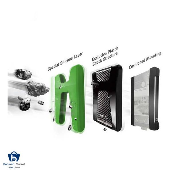 هارددیسک اکسترنال ای دیتا مدل HD650X ظرفیت 1 ترابایت