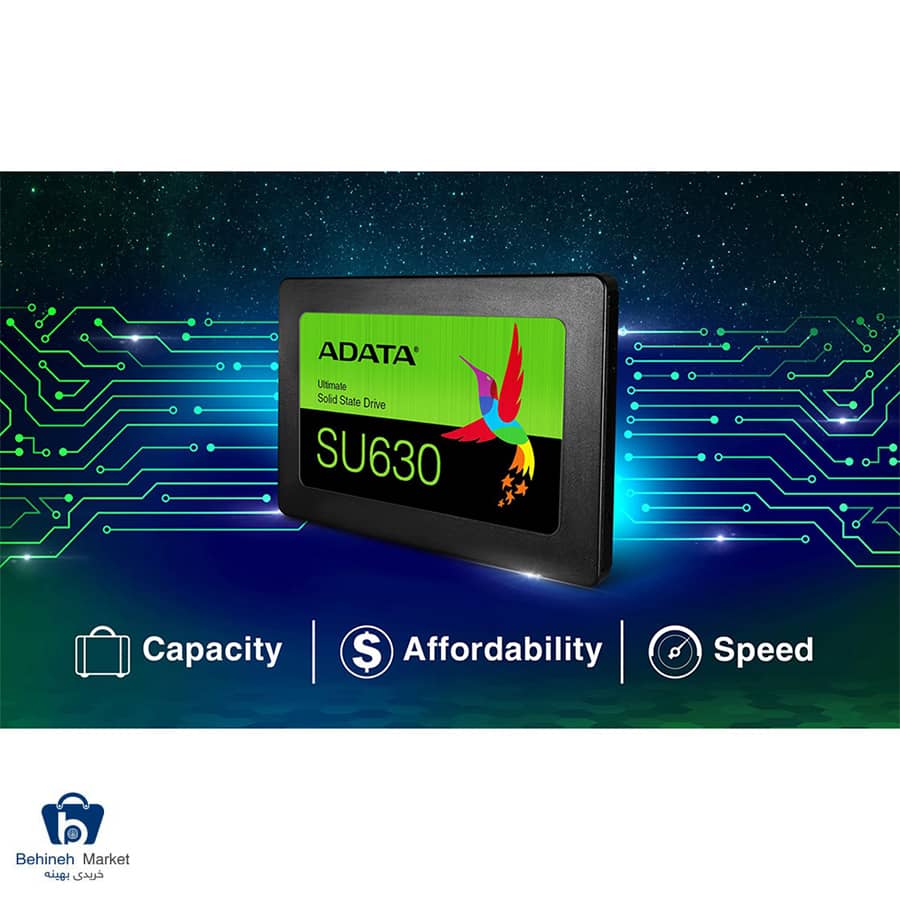 مشخصات، قیمت و خرید اس اس دی اینترنال ای دیتا مدل Ultimate SU630 ظرفیت 960 گیگابایت