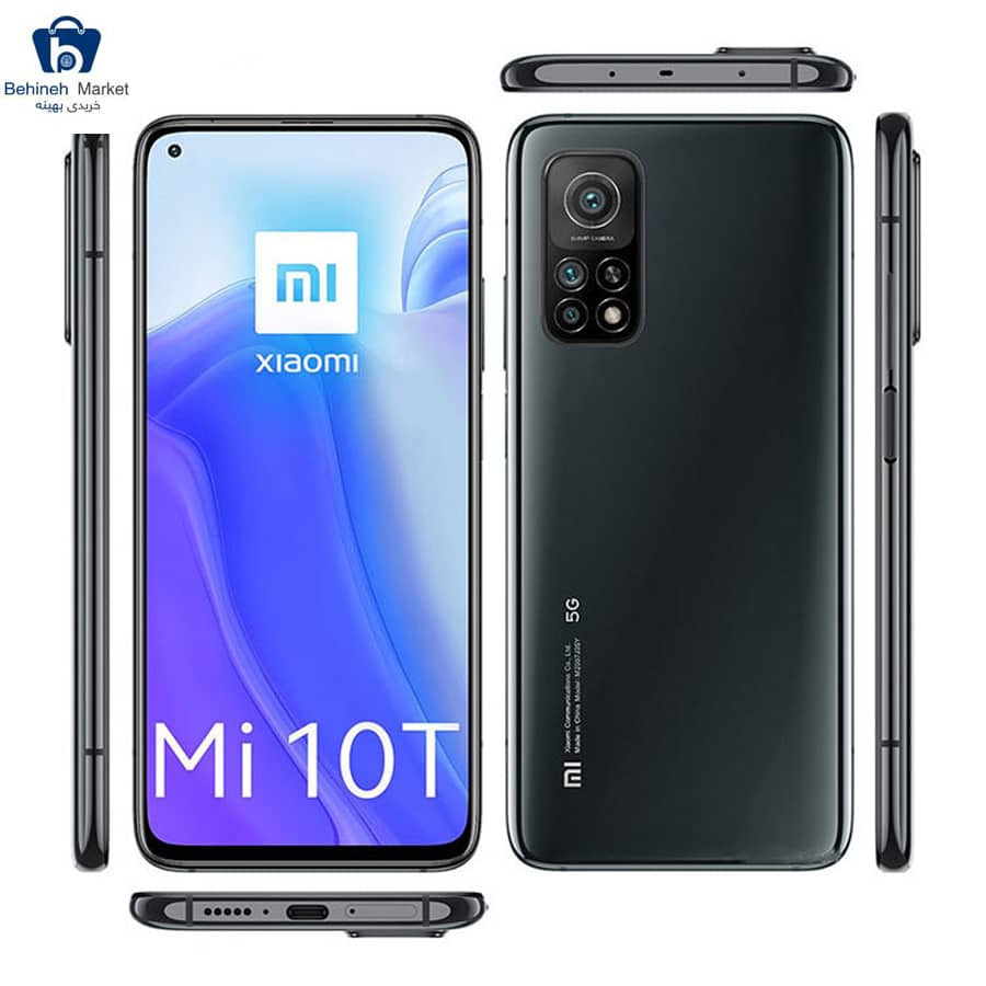 مشخصات، قیمت و خرید گوشی موبایل شیائومی مدل Mi 10T 5G دو سیم‌ کارت ظرفیت 128 گیگابایت و رم 8 گیگابایت