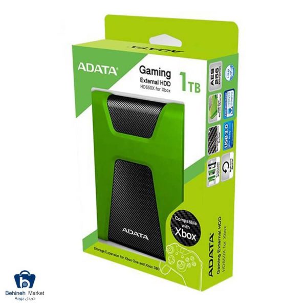 هارددیسک اکسترنال ای دیتا مدل HD650X ظرفیت 1 ترابایت