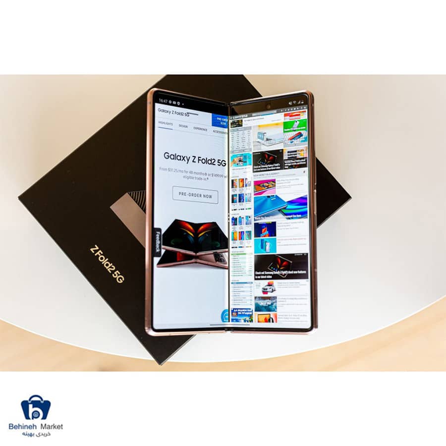 مشخصات، قیمت و خرید گوشی موبایل سامسونگ مدل Galaxy Z Fold2 LTE تک سیم‌کارت ظرفیت 256GB و رم 12GB