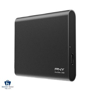 مشخصات، قیمت و خرید اس اس دی اکسترنال پی ان وای مدل Pro Elite USB3.1 Gen2 1TB