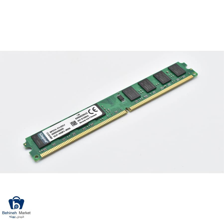 رم دسکتاپ کینگستون مدل DDR2 800MHz ظرفیت 2 گیگابایت