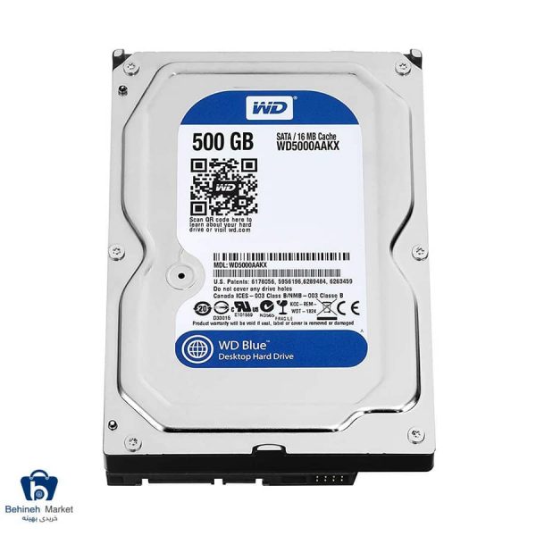 هارداینترنال وسترندیجیتال WD BLUE WD5000AAKX 500GB