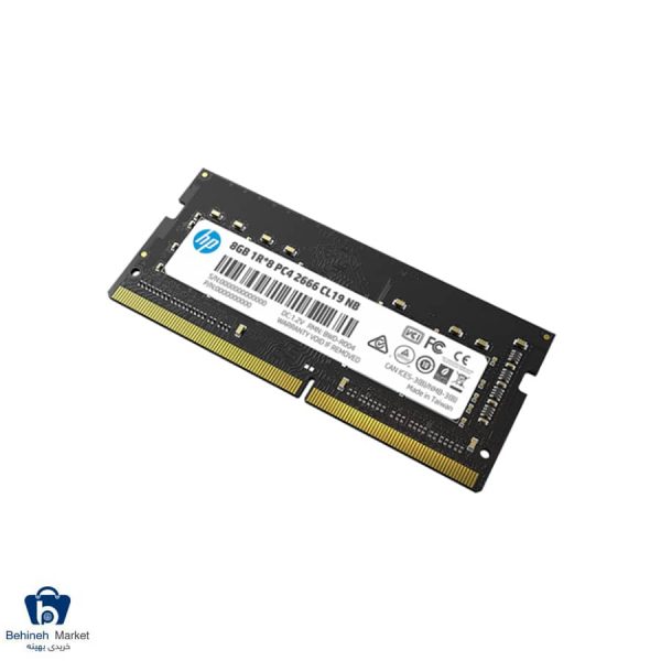مشخصات، قیمت و خرید رم لپ‌تاپ اچ‌پی مدل S1 8GB DDR4-2666MHz-cl19-Single Channel