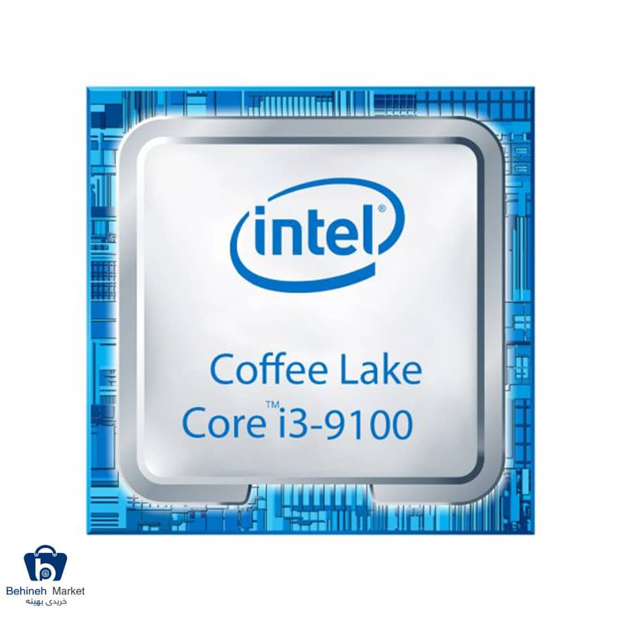 پردازنده مرکزی اینتل سری Coffee Lake مدل Ci3-9100 (بدون جعبه Tray)