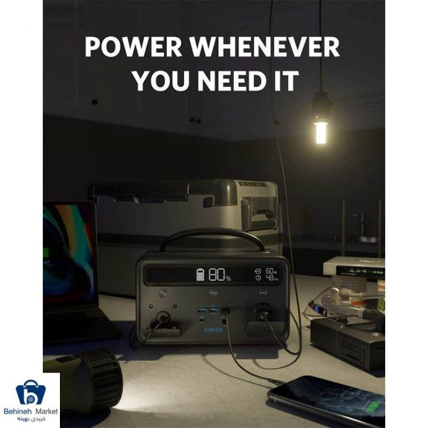 مشخصات، قیمت و خرید شارژر همراه انکر مدل PowerHouse II 400 A1730 ظرفیت 108000mAh