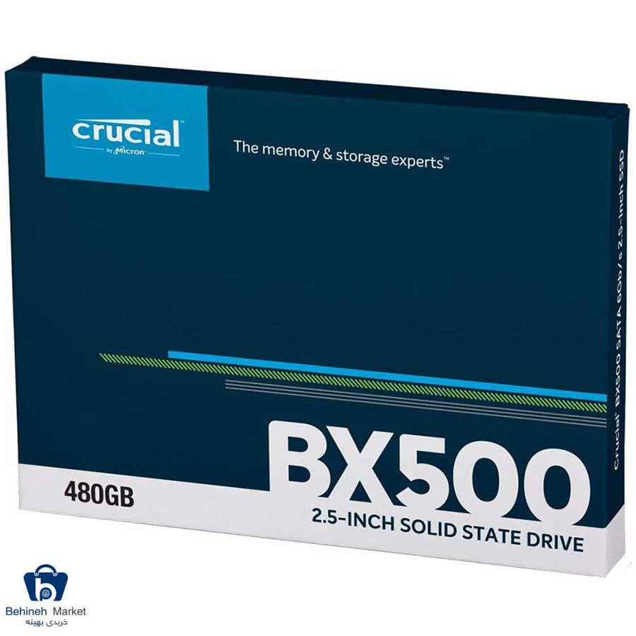 مشخصات، قیمت و خرید اس‌اس‌دی اینترنال کروشیال مدل BX500 480GB