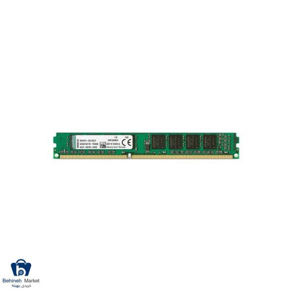 مشخصات، قیمت و خرید رم دسکتاپ تک کاناله کینگستون مدل PC3-10600 CL9 DDR3 1333MHz 4GB