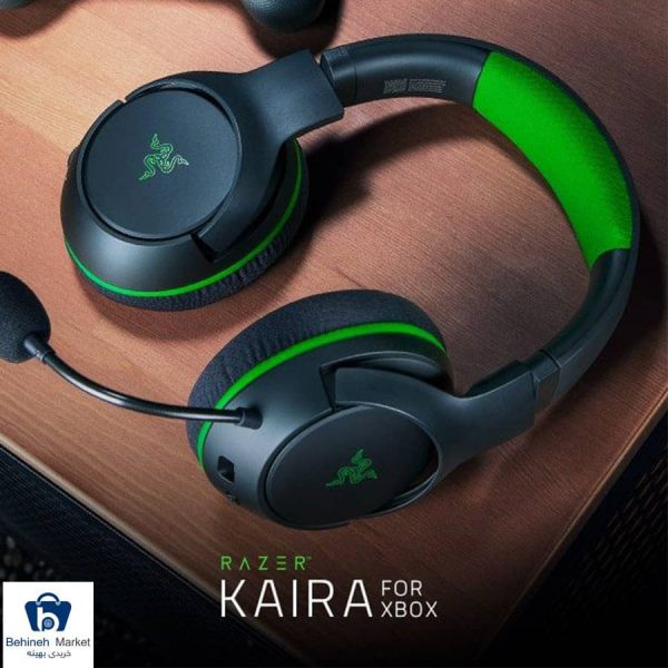 مشخصات، قیمت و خرید هدفون مخصوص بازی بی سیم ریزر مدل Kaira Xbox Series X