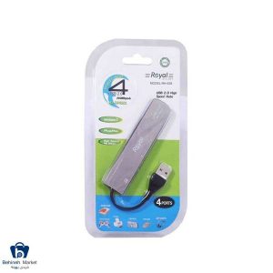مشخصات، قیمت و خرید هاب 4 پورت USB 2.0 رویال مدل RH-428