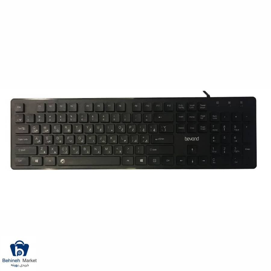 مشخصات، قیمت و خرید کیبورد باسیم بیاند مدل BK-2280