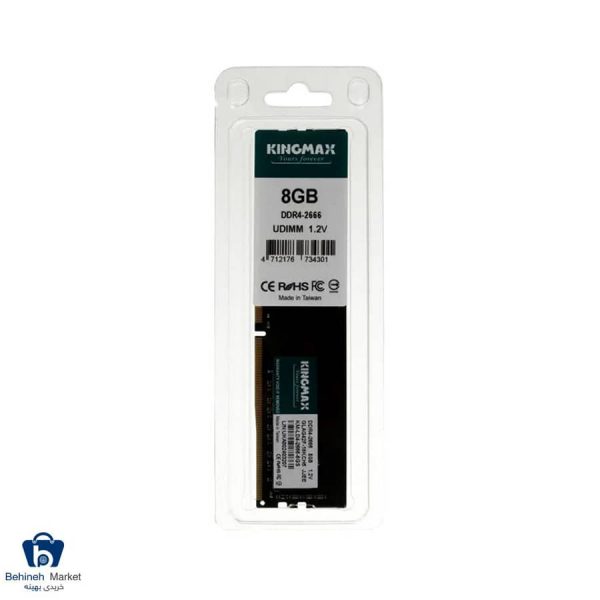 مشخصات، قیمت و خرید رم دسکتاپ کینگ مکس مدل DDR4 2666MHz CL19 Single Channal 8GB