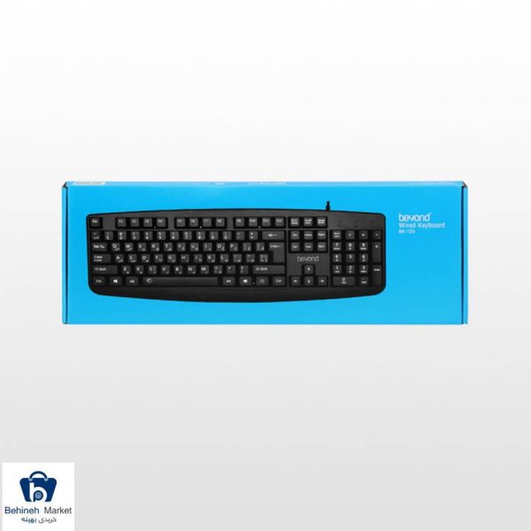 مشخصات، قیمت و خرید کیبورد باسیم بیاند مدل BK-120