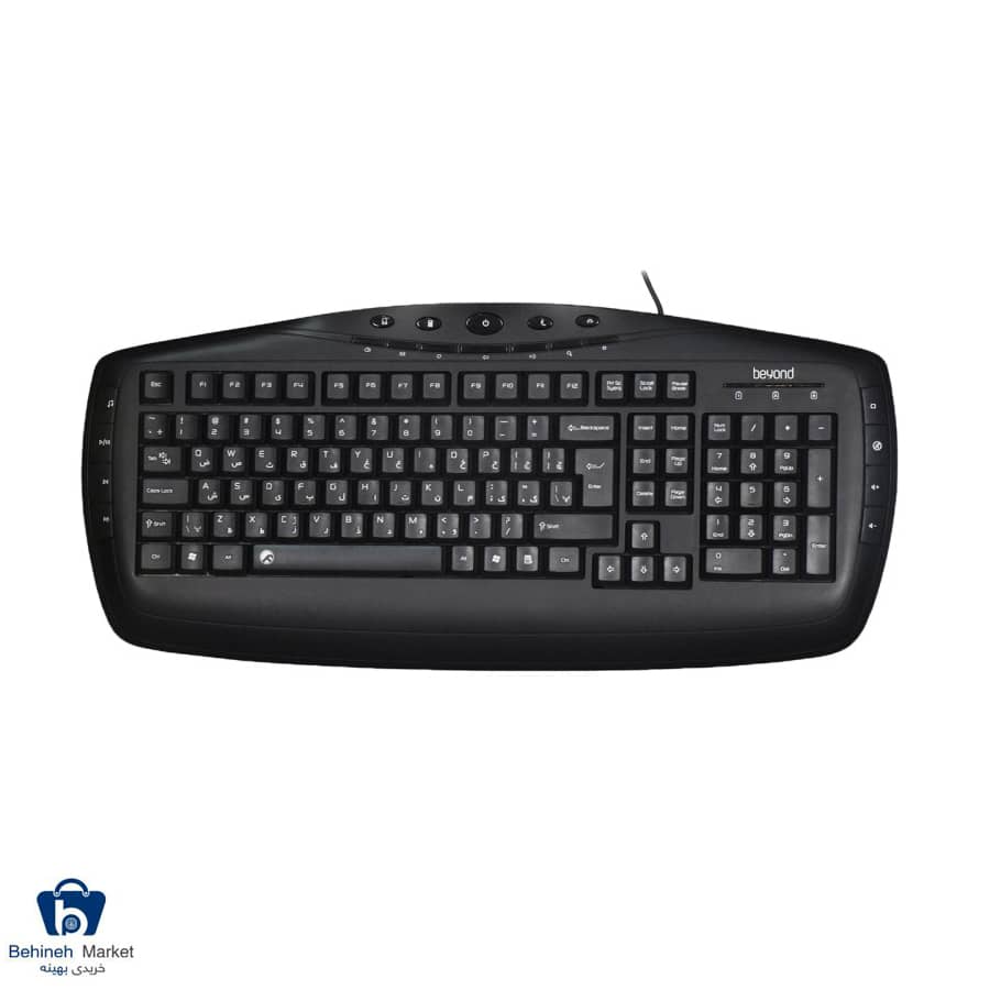 کیبورد بیاند مدل BK-6161 با حروف فارسی