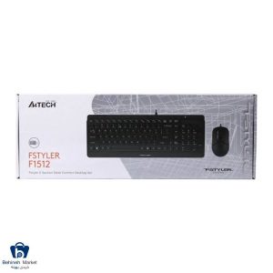 مشخصات، قیمت و خرید کیبورد و ماوس ای فورتک مدل F1512
