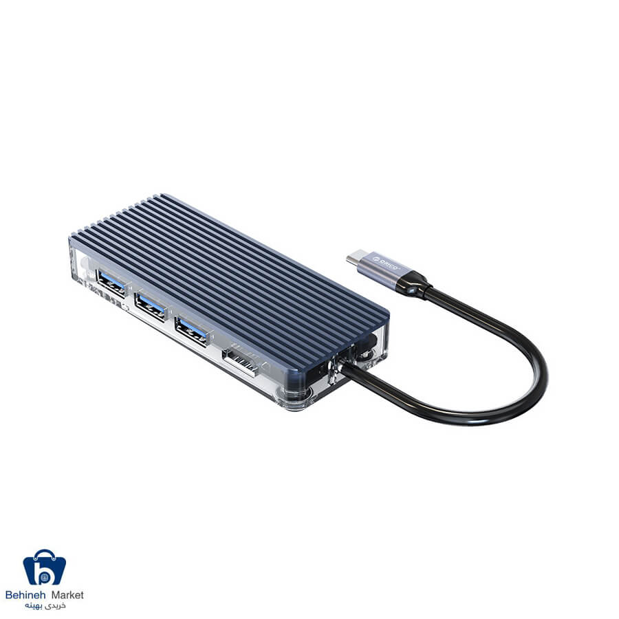 هاب 7 پورت USB-C اوریکو WB-7P