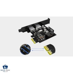 مشخصات، قیمت و خرید هاب USB3.0 PCI-E اوریکو مدل PME-4UI