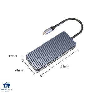 خرید هاب 7 پورت USB-C اوریکو WB-7P