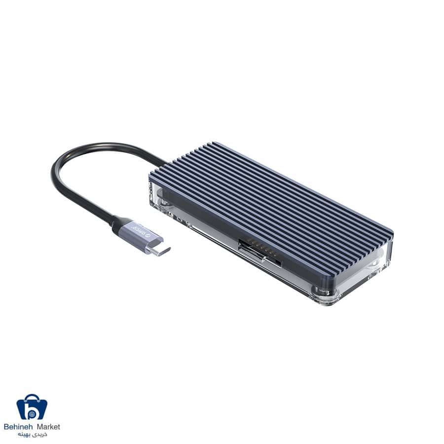 مشخصات، قیمت و خرید هاب 6 پورت USB-C اوریکو مدل WB-6TS