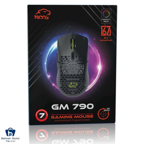 مشخصات، قیمت و خرید ماوس مخصوص بازی تسکو مدل GM 790