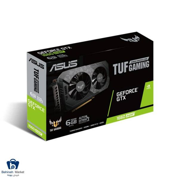 مشخصات، قیمت و خرید کارت گرافیک ایسوس مدل TUF Gaming GeForce GTX 1660 Super 6GB