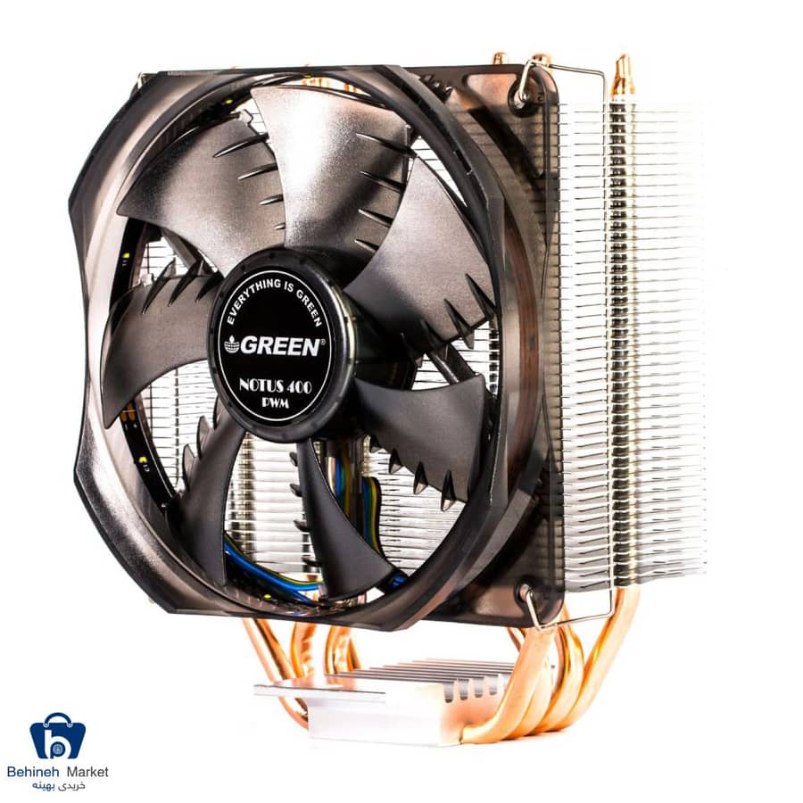 خنک کننده پردازنده گرین مدل NOTUS-400 PWM