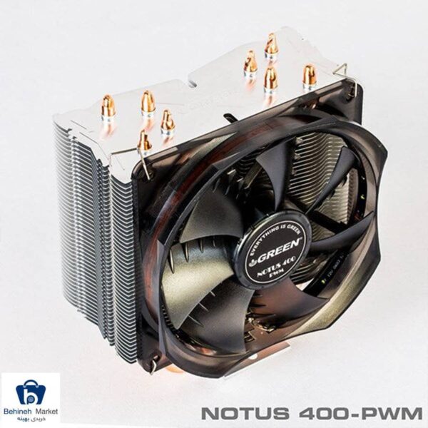 قیمت خرید خنک کننده پردازنده گرین NOTUS-400 PWM