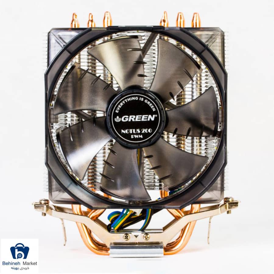 خنک کننده پردازنده گرین NOTUS-200 PWM