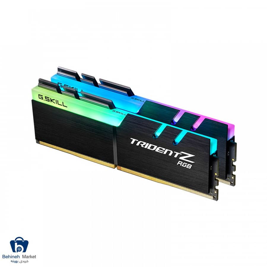 رم دسکتاپ DDR4 دو کاناله 3600 مگاهرتز CL19 جی.اسکیل مدل TridentZ RGB ظرفیت 16GB