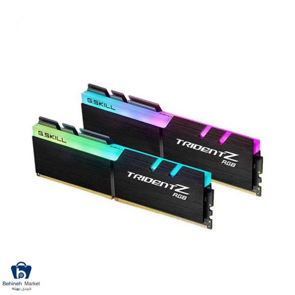مشخصات، قیمت و خرید رم دسکتاپ DDR4 دو کاناله 3200 مگاهرتز CL16 جی.اسکیل سری TRIDENT Z RGB 32GB