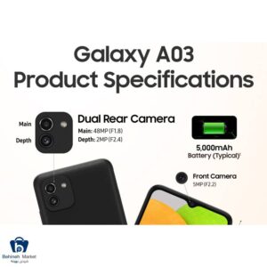 Samsung Galaxy A03 SM-A035F/DS Dual SIM 128GB And 4GB RAM Mobile Phone