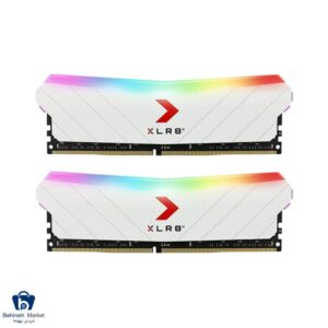 مشخصات، قیمت و خرید رم دسکتاپ DDR4 دو کاناله 3600 مگاهرتز PNY سری XLR8 Gaming RGB ظرفیت 16GB بسته دو عددی