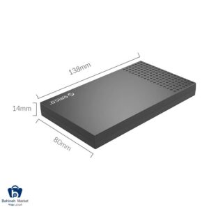 مشخصات، قیمت و خرید باکس SSD و هارد Type-C اوریکو مدل 2526C3